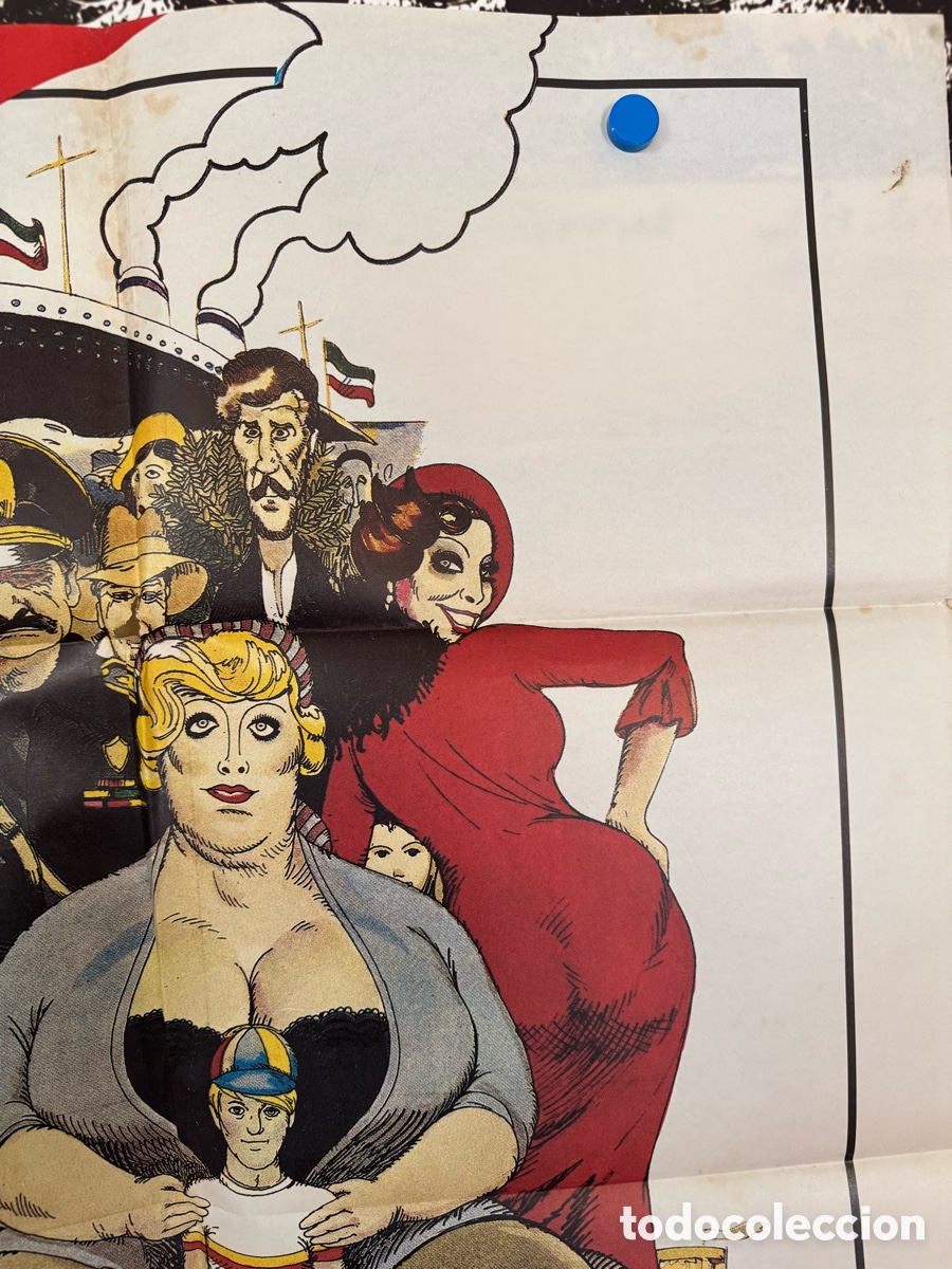 Cine: AMARCORD POSTER ORIGINAL - Foto 3