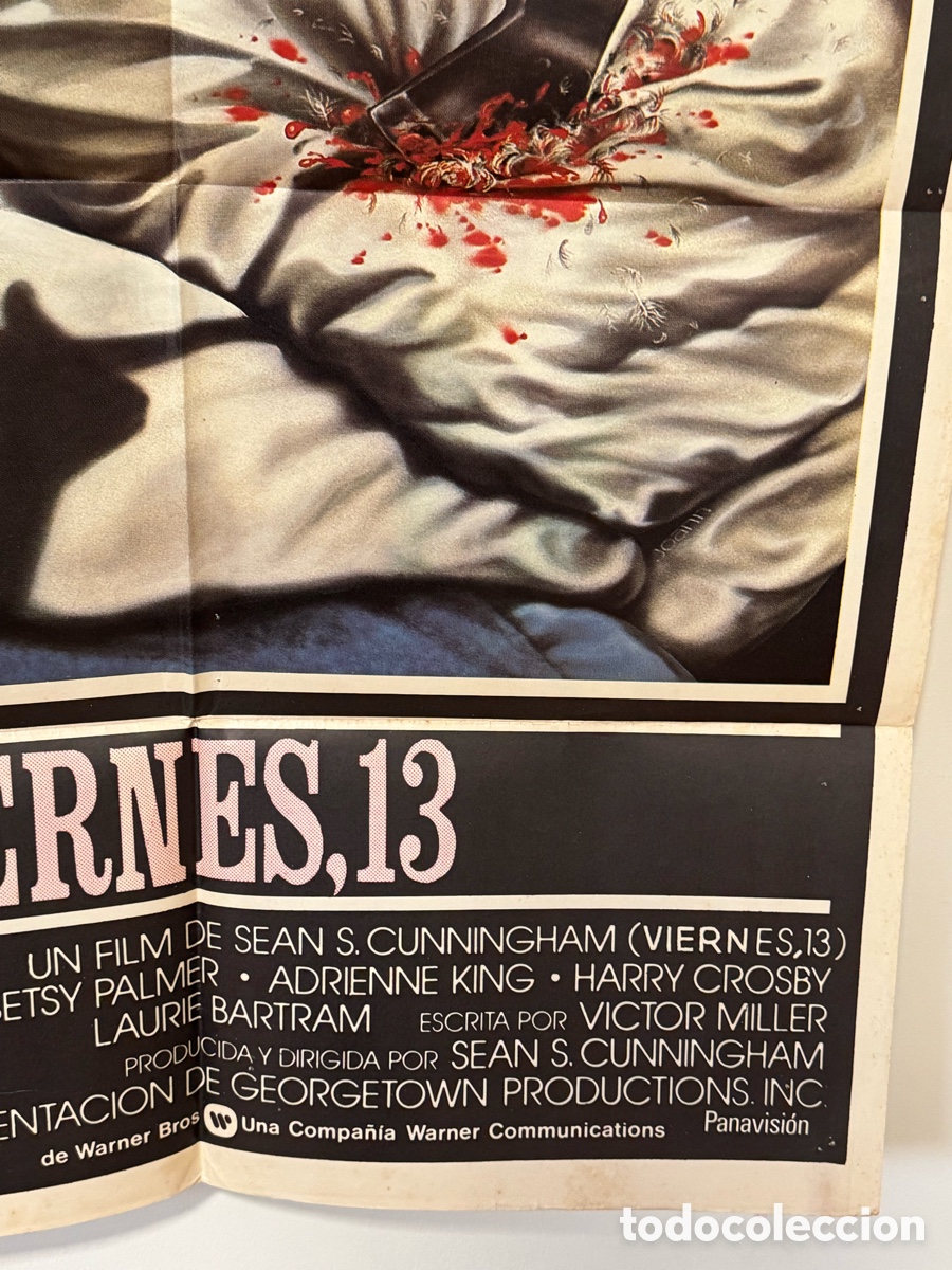 Cine: POSTER ORIGINAL VIERNES 13 - Foto 6