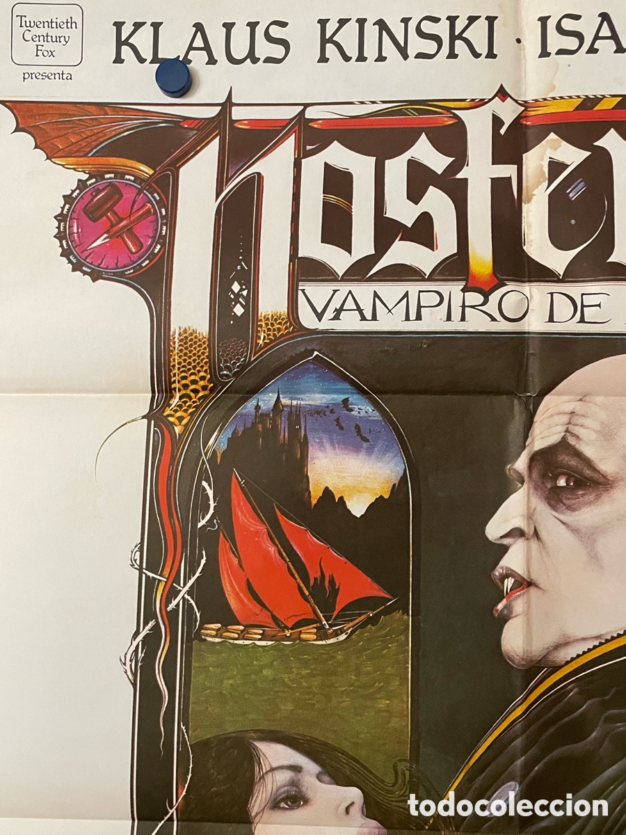 Cine: POSTER ORIGINAL NOSFERATU - Foto 2