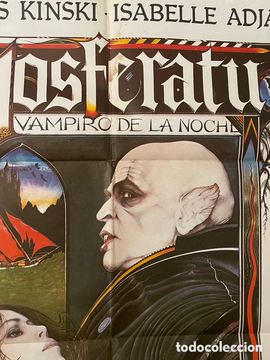 Cine: POSTER ORIGINAL NOSFERATU - Foto 3