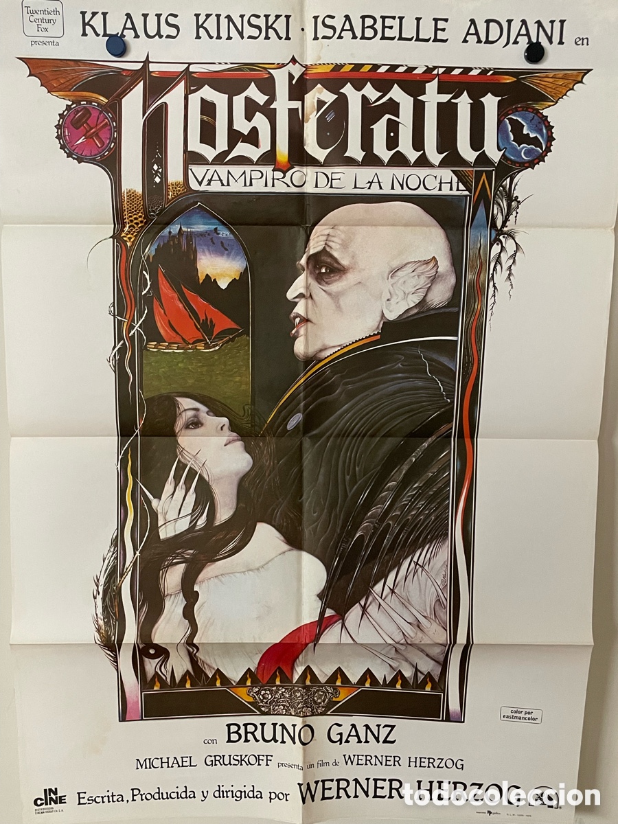 Cine: POSTER ORIGINAL NOSFERATU - Foto 1