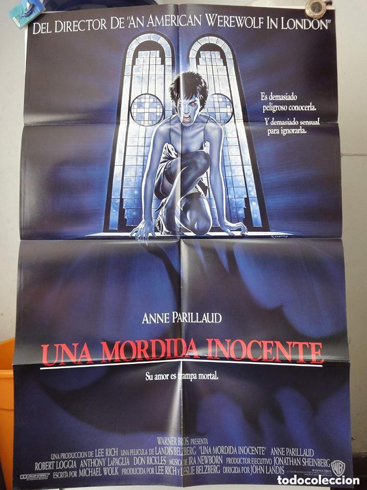 Kino: Poster Original Innocent Blood Una Mordida Inocente Anne Parillaud John Landis Renat Casaro 1992