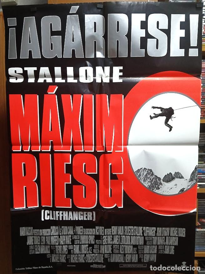 Cine: M&aacute;ximo riesgo. (Poster Original) 70x100 - Foto 1