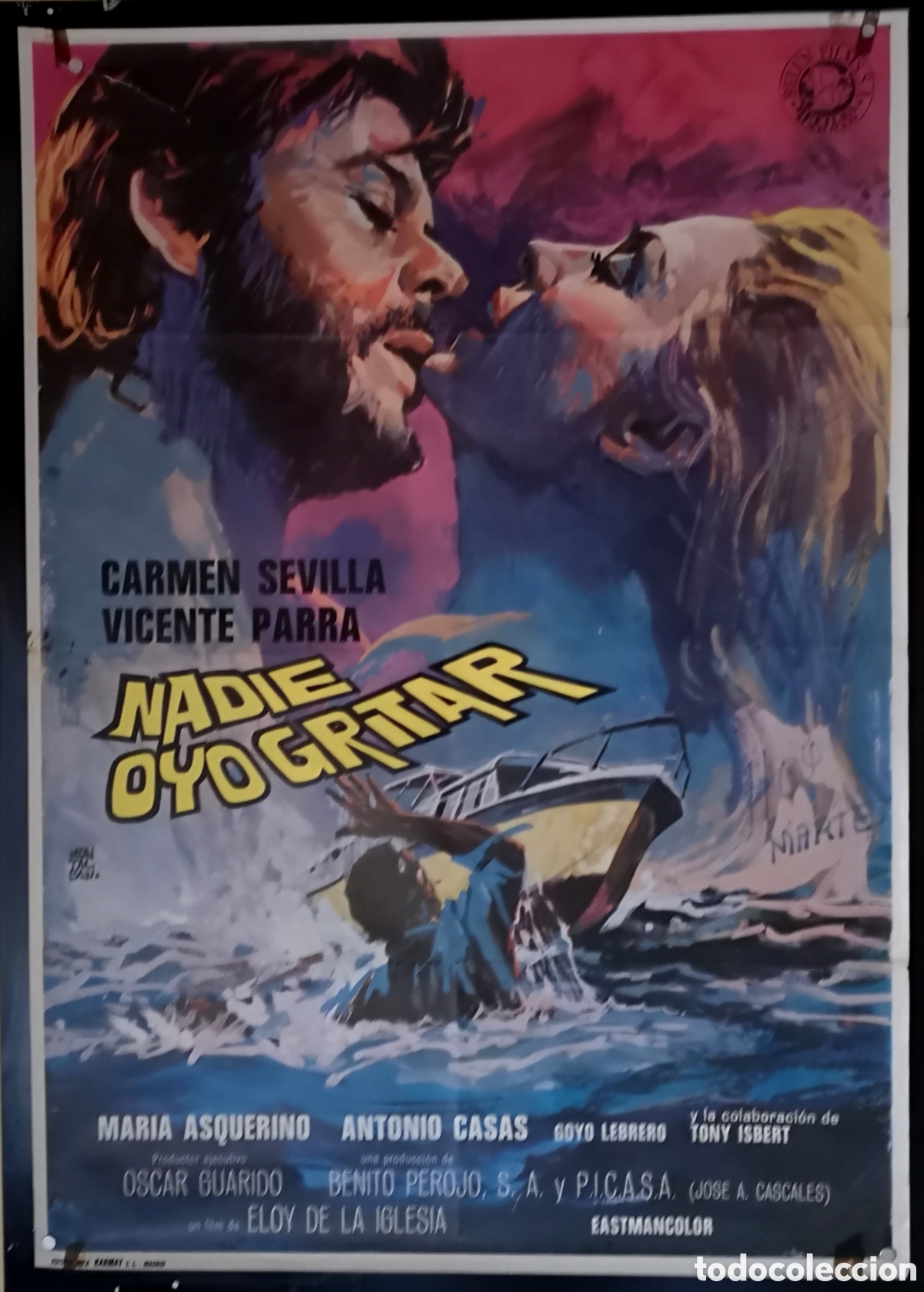 Cinema: NADIE OYO GRITAR - 70 X 100 - 1972 - (22)