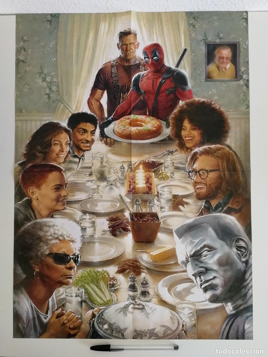 Cine: POSTER COLECCIONABLE -A2- DEADPOOL - SUPERHEROES - Foto 1