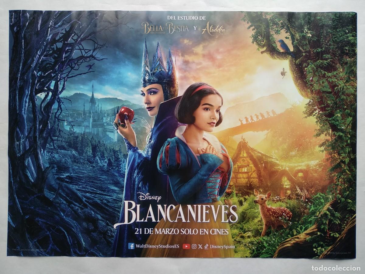 Cine: BLANCANIEVES, de Disney. MINI-P&Oacute;STER 48 X 68 cms. - Foto 1