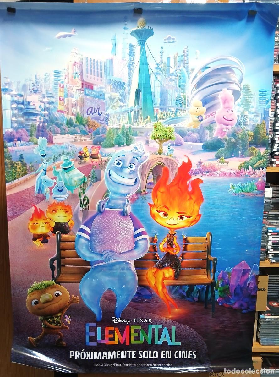Cine: ELEMENTAL Poster Original 70x100 cm aprox. - Foto 1