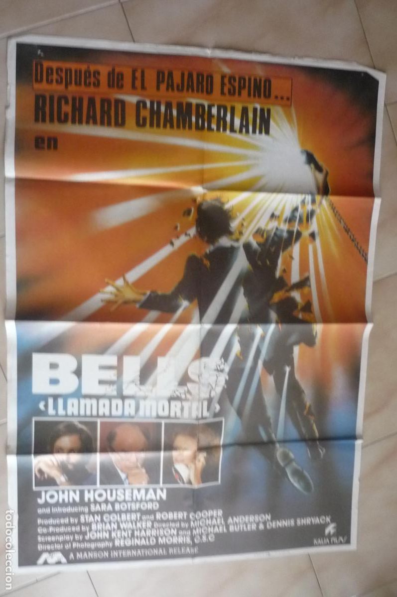 Cine: poster bells john houseman - Foto 1