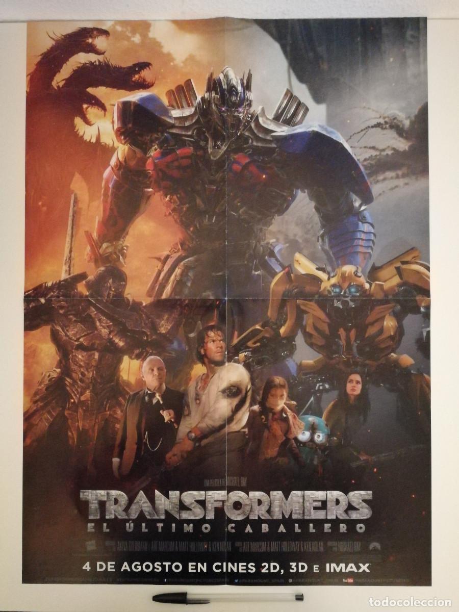 Cine: POSTER COLECCIONABLE -A2- TRANSFORMERS - EL ULTIMO CABALLERO - Foto 1