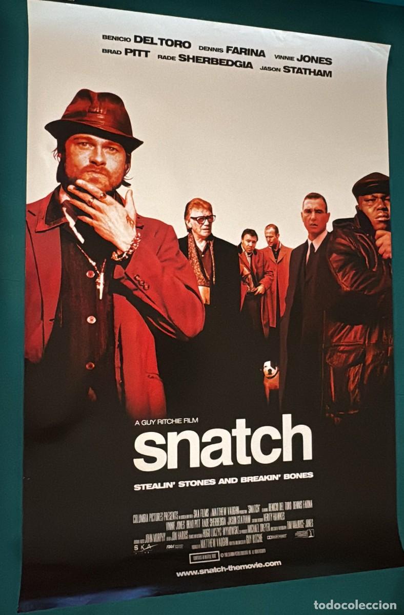 Cine: SNATCH POSTER ORIGINAL USA - Foto 1
