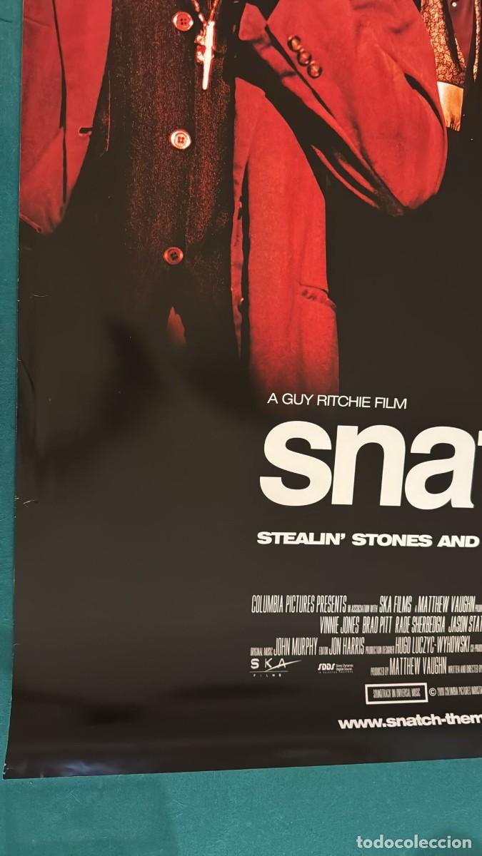 Cine: SNATCH POSTER ORIGINAL USA - Foto 4