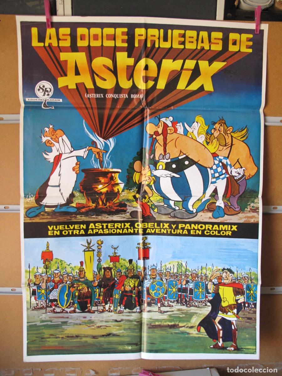 Cine: POSTER2857 LAS DOCE PRUEBAS DE ASTERIX - Foto 1