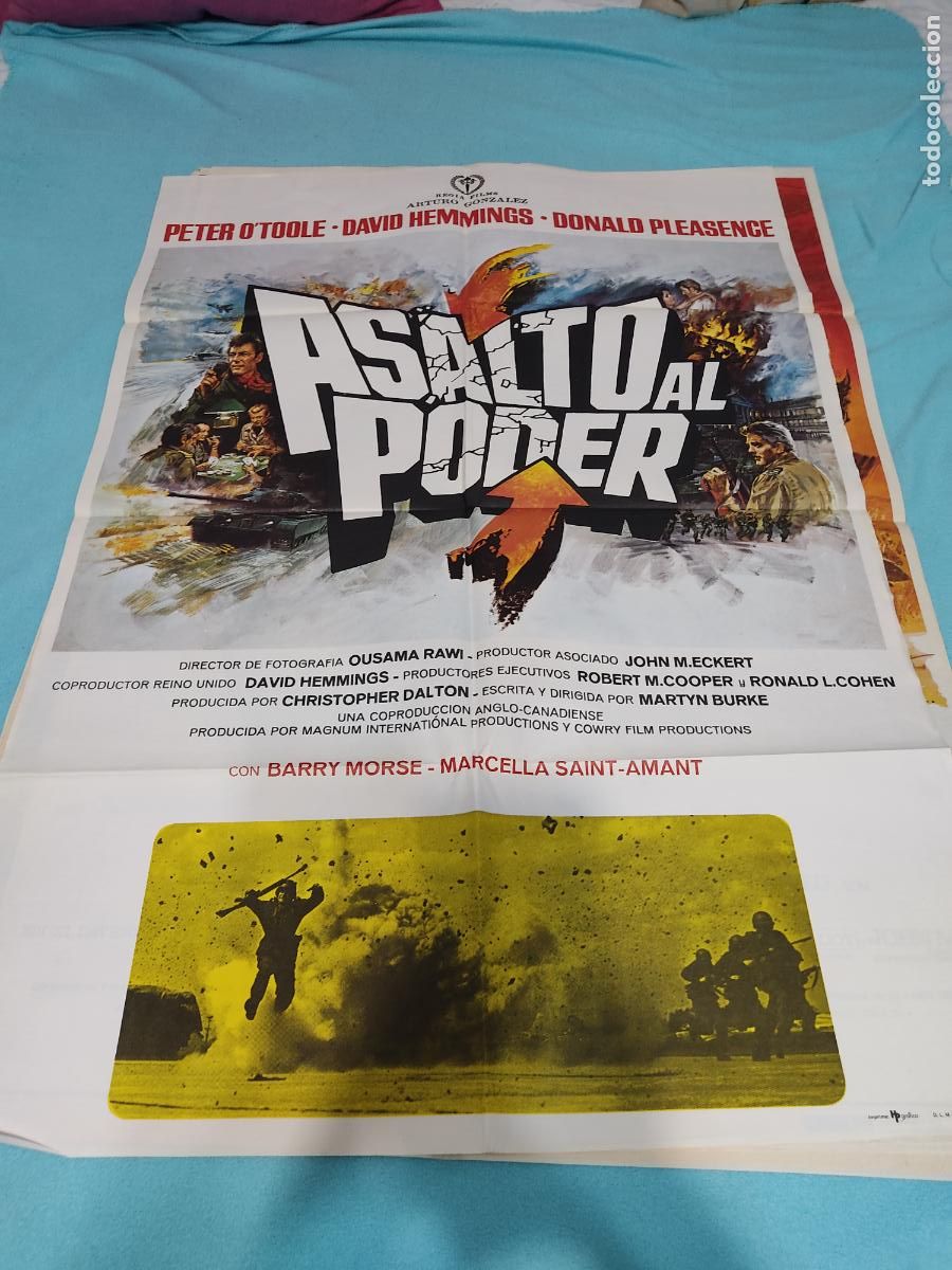 Cine: CARTEL DE CINE ASALTO AL PODER A&Ntilde;O 1978 - Foto 1