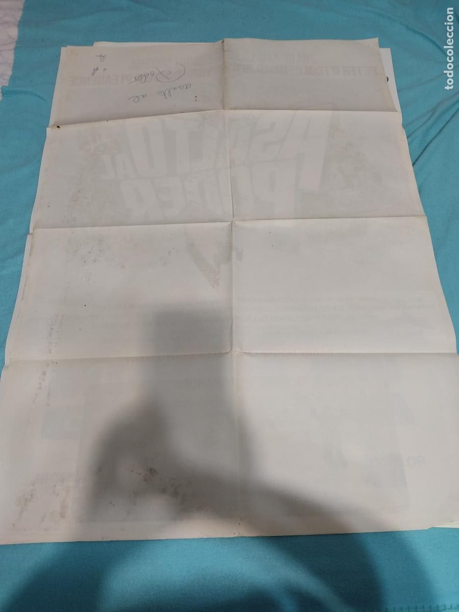 Cine: CARTEL DE CINE ASALTO AL PODER A&Ntilde;O 1978 - Foto 2