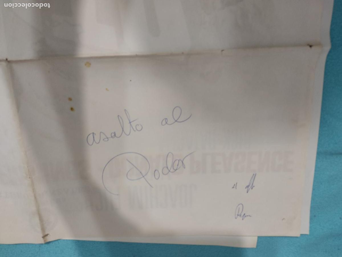 Cine: CARTEL DE CINE ASALTO AL PODER A&Ntilde;O 1978 - Foto 3