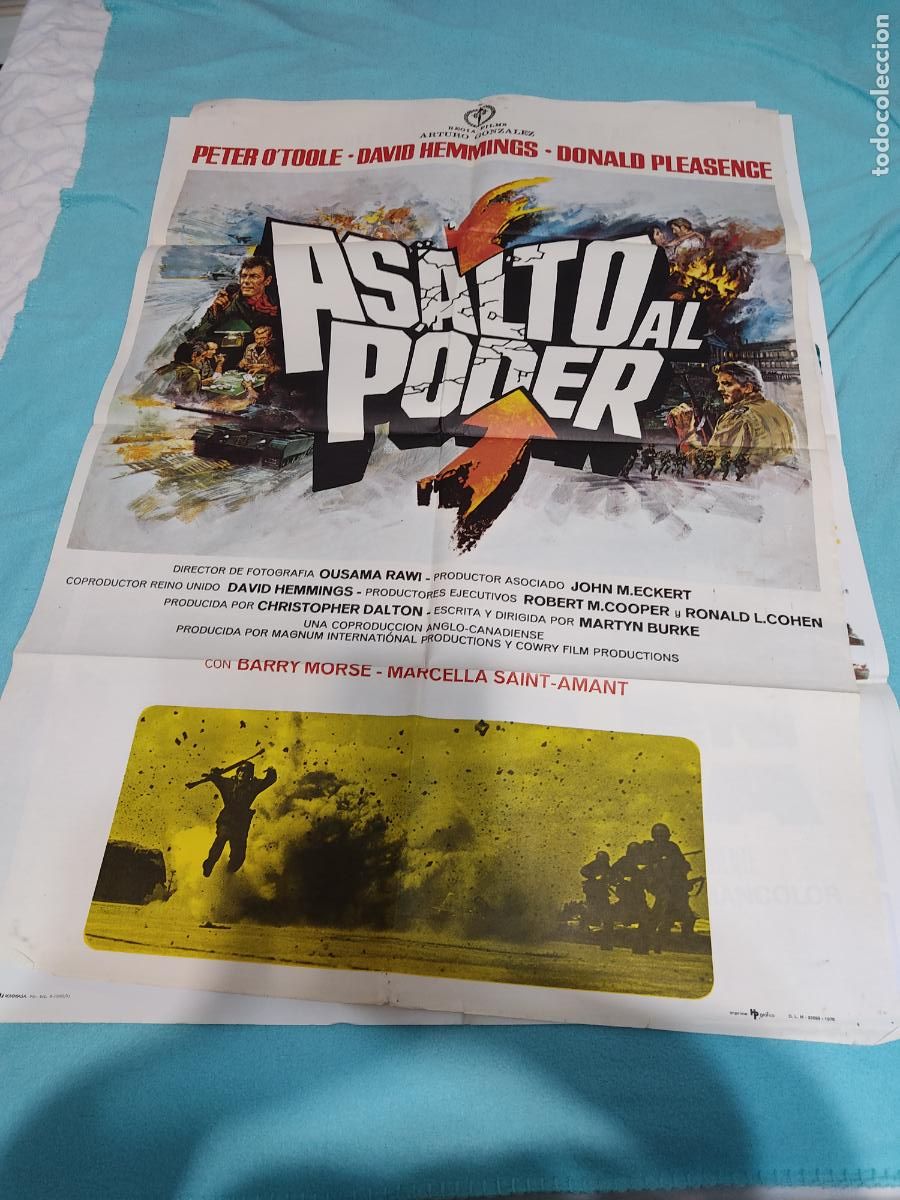 Cine: CARTEL DE CINE ASALTO AL PODER A&Ntilde;O 1978 - Foto 1