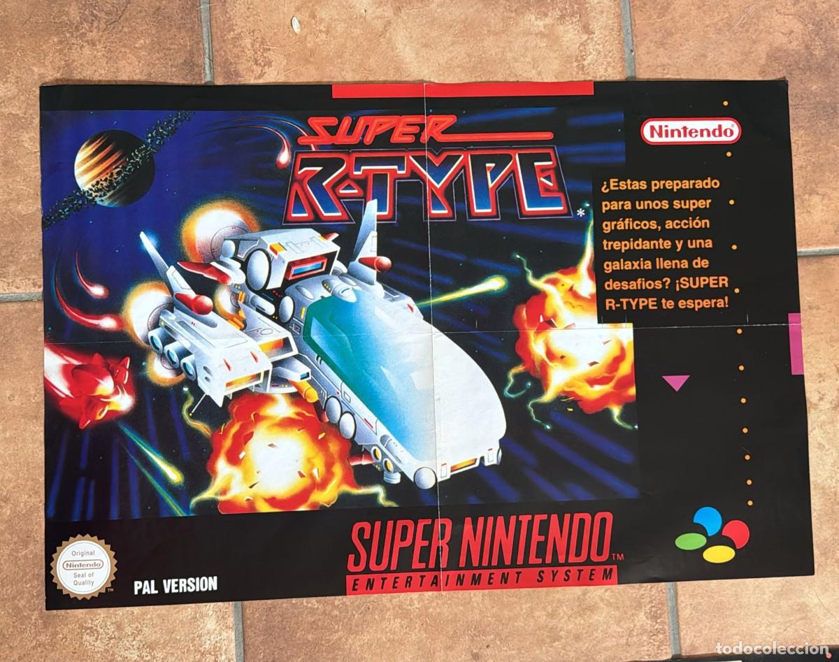 Cine: SUPER R TYPE CARTEL NINTENDO - Foto 1