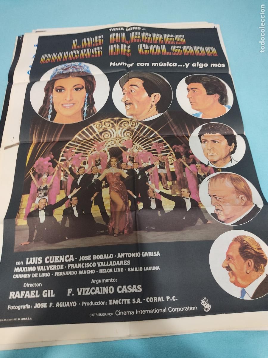 Cine: CARTEL DE CINE LAS ALEGRES CHICAS DE COLSADA - Foto 1