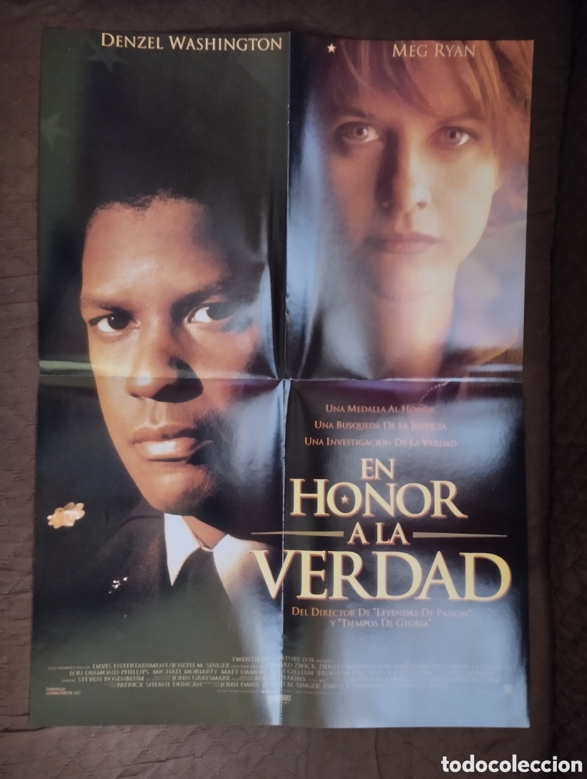 Cine: Poster de En Honor a la Verdad. - Foto 1