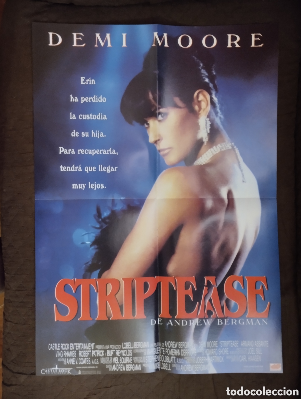 Cine: Poster de la pelicula Striptease. - Foto 1