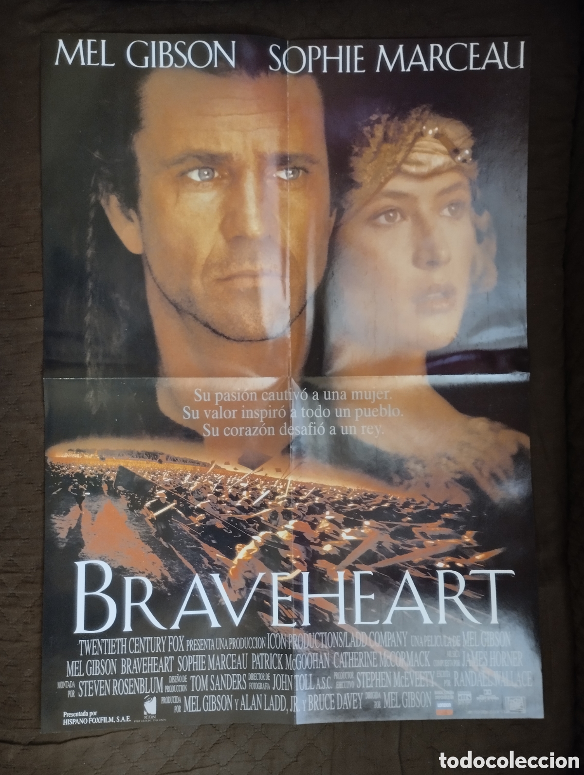 Cine: Poster de la pelicula Braveheart. - Foto 1