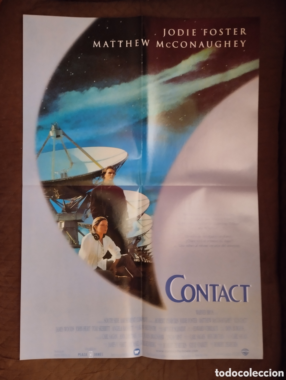 Cine: Poster de la pelicula Contact. - Foto 1