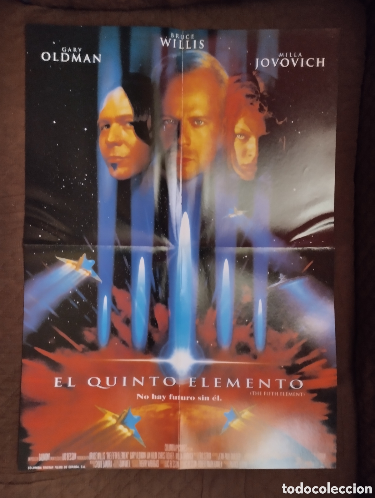 Cine: Poster de la peli El Quinto Elemento. - Foto 1