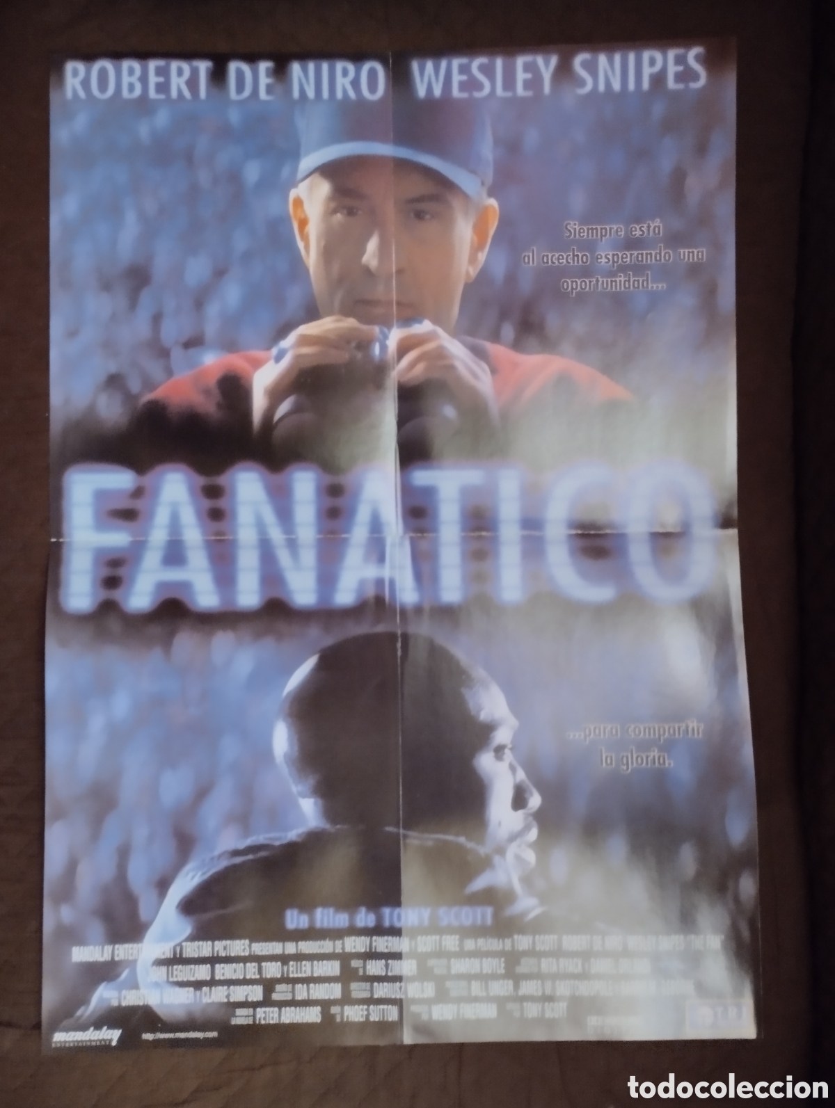 Cine: Poster de la pelicula Fanatico. - Foto 1