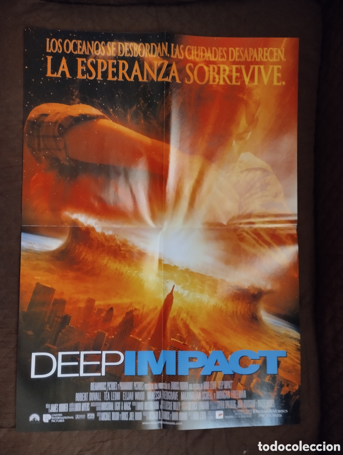 Cine: Poster de la pelicula Deep Impact. - Foto 1