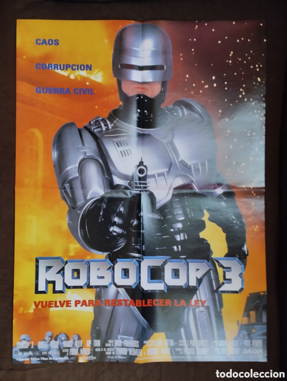 Cine: Poster de la pelicula Robocop 3. - Foto 1