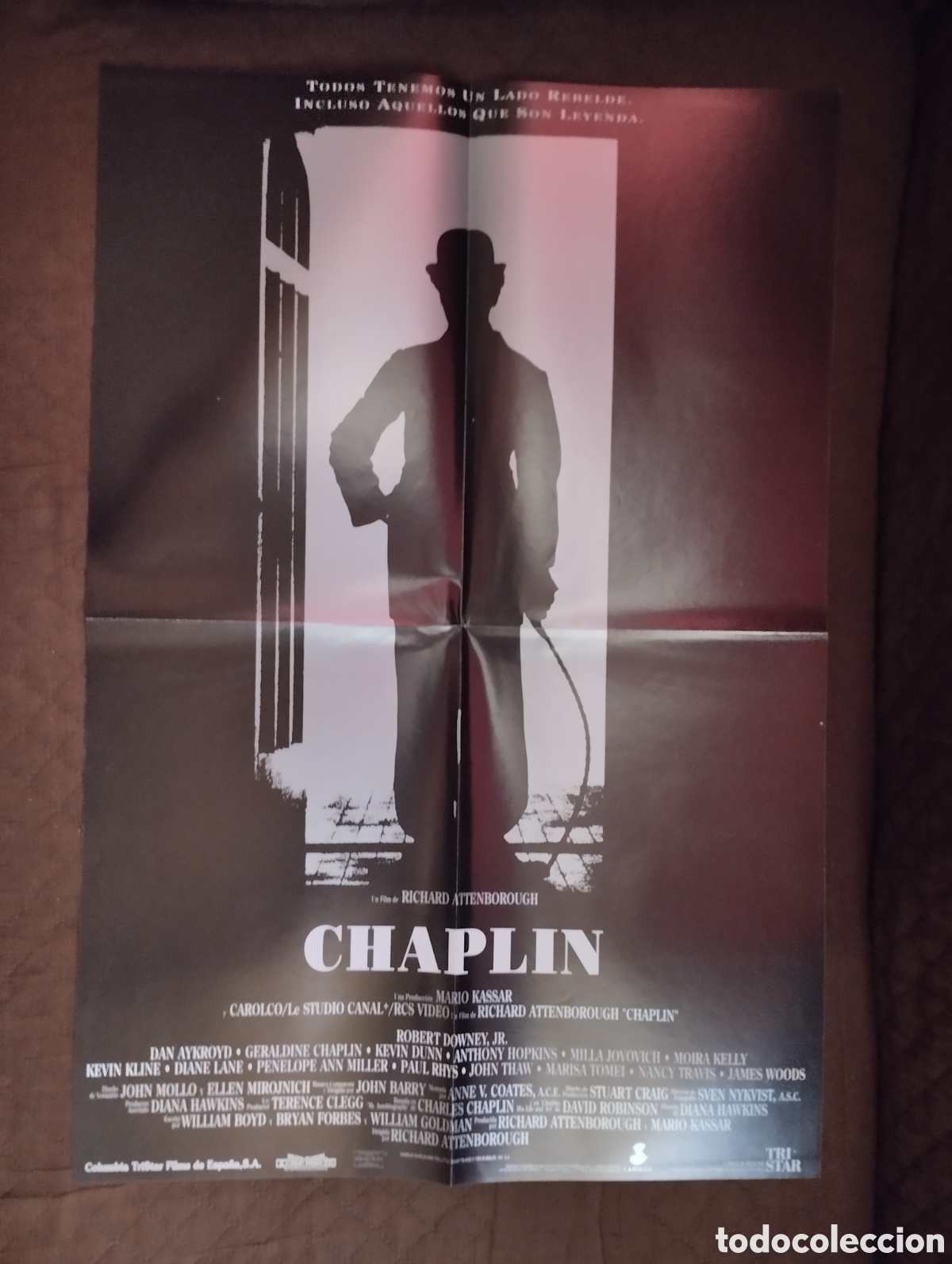Cine: Poster de la pelicula Chaplin. - Foto 1