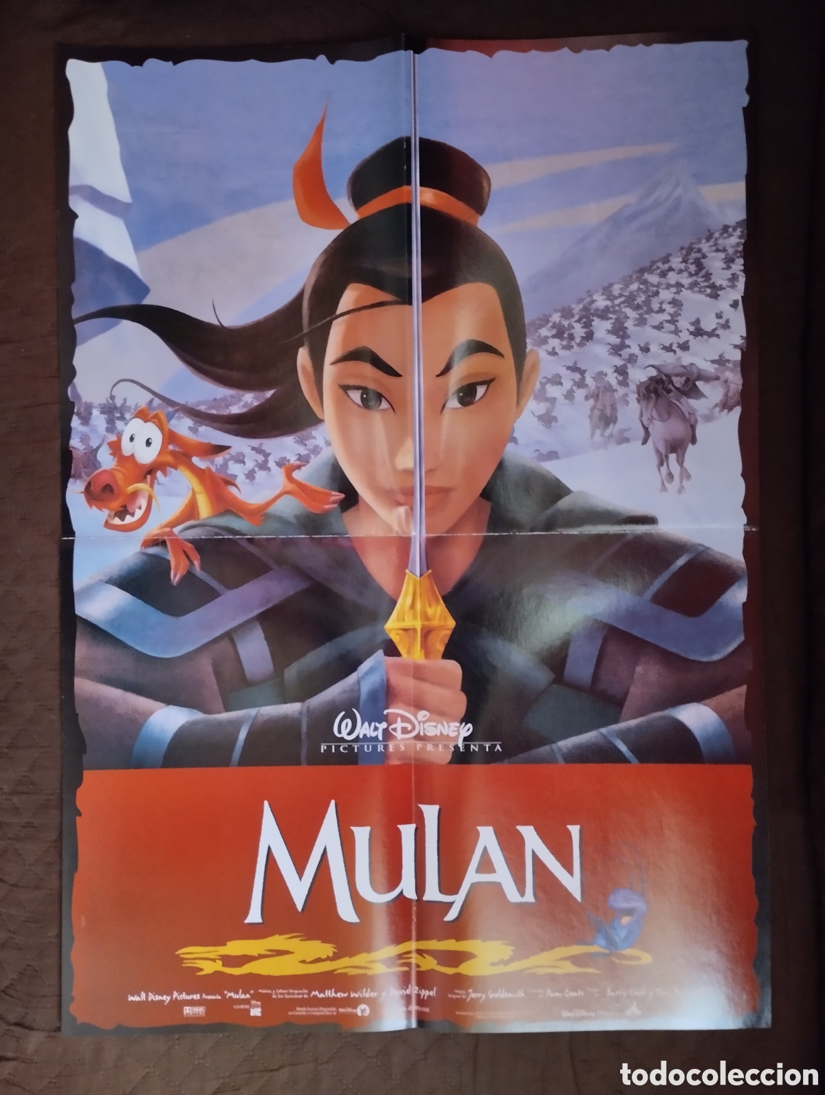 Cine: Poster de la pelicula Mulan. - Foto 1