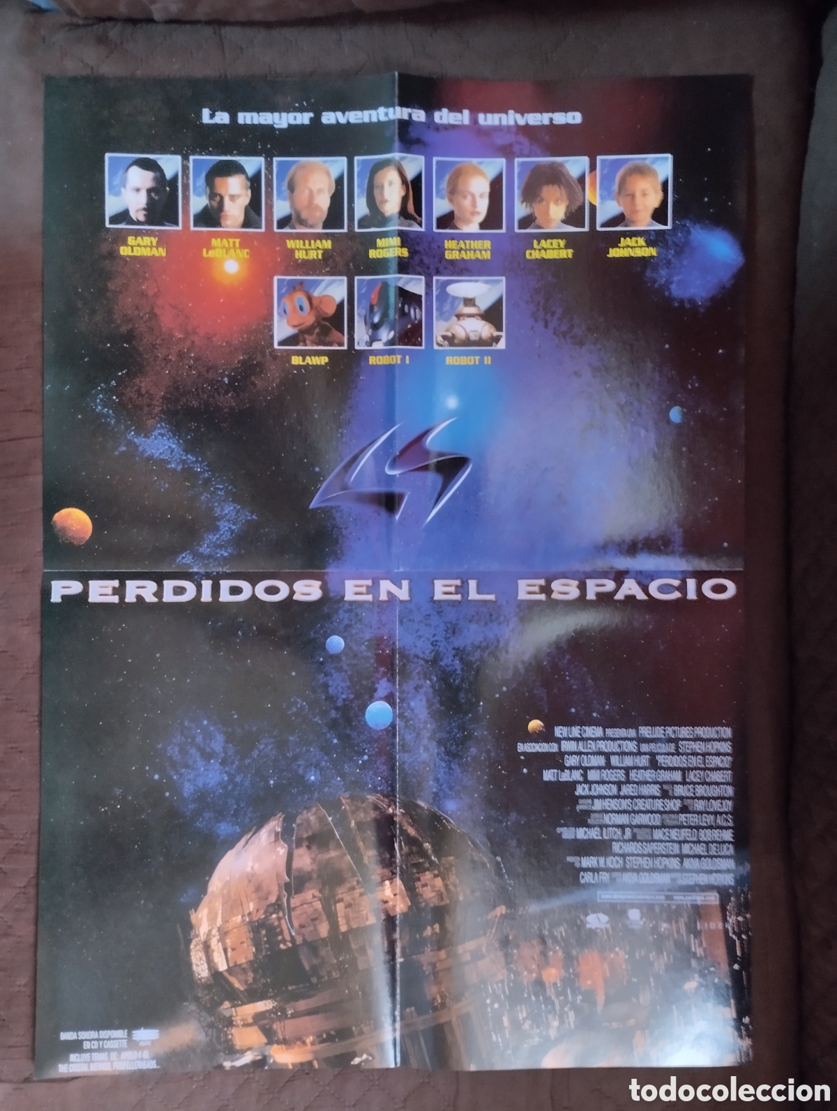 Cine: Poster de la peli Perdidos en el Espacio. - Foto 1
