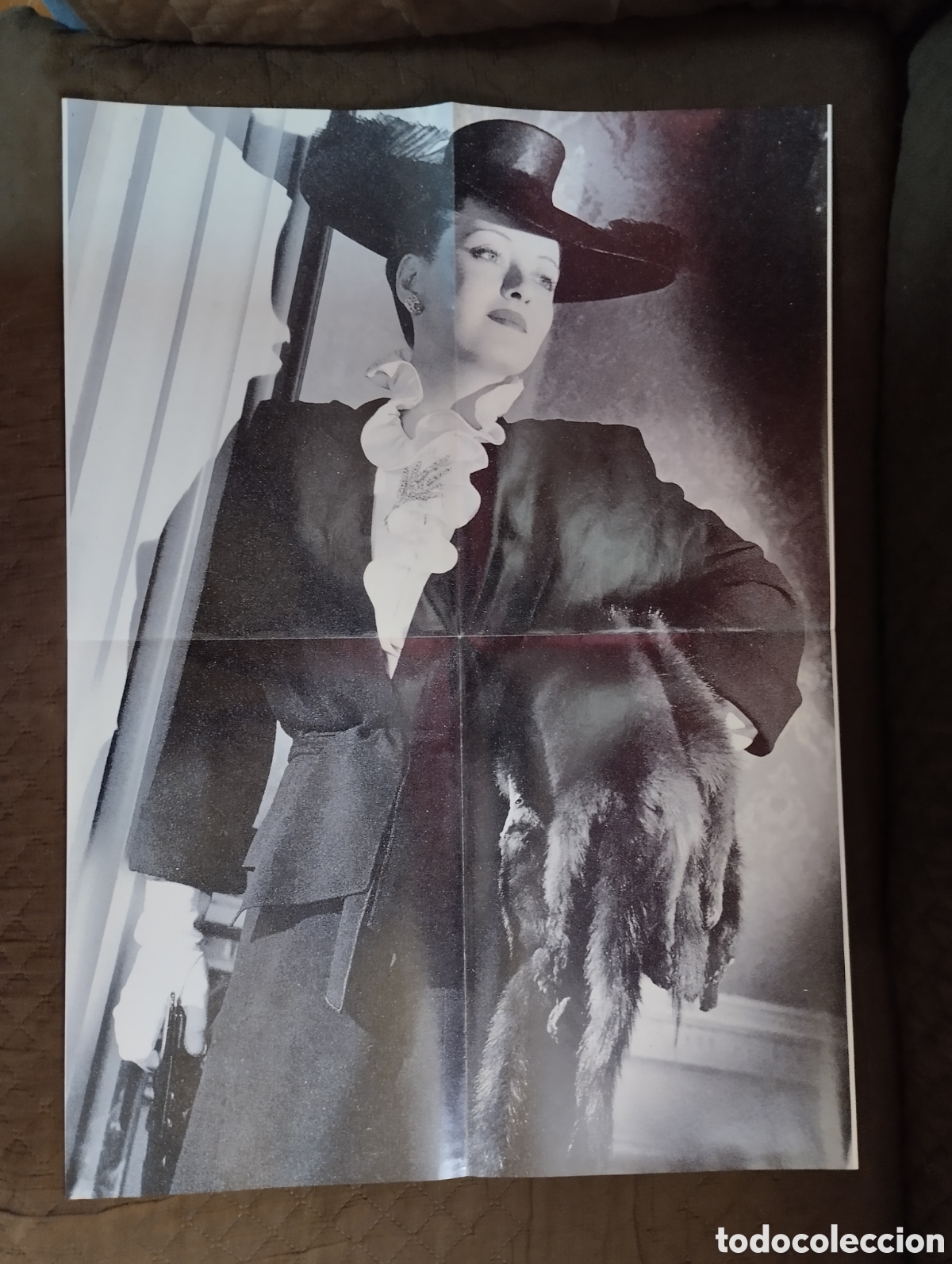 Cine: Poster de la actriz Bette Davis.