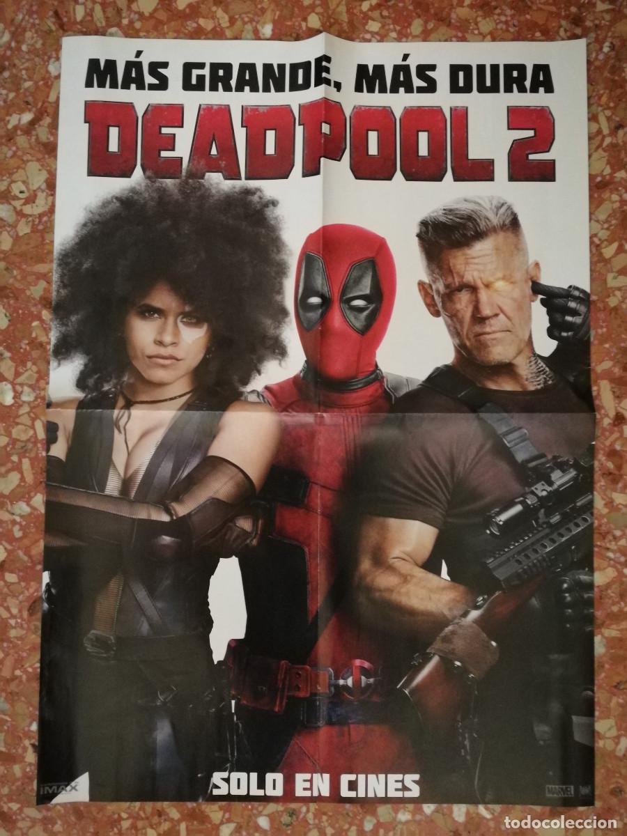 Cine: POSTER COLECCIONABLE -A2- DEADPOOL 2 - SUPERHEROES - Foto 1