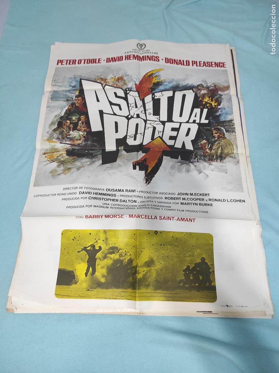 Cine: CARTEL DE CINE ASALTO AL PODER A&Ntilde;O 1978 - Foto 1