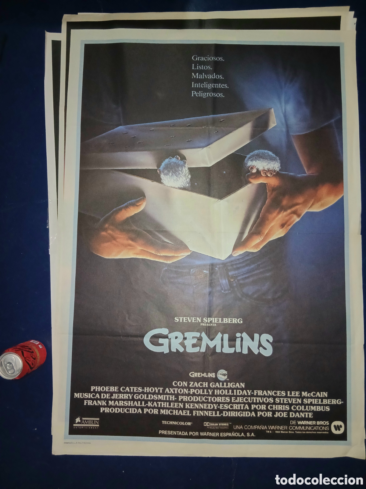 Cine: P&oacute;ster original Gremlins - Foto 1