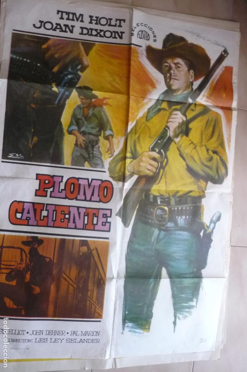 Kino: cartel cine 1 x 70 plomo caliente