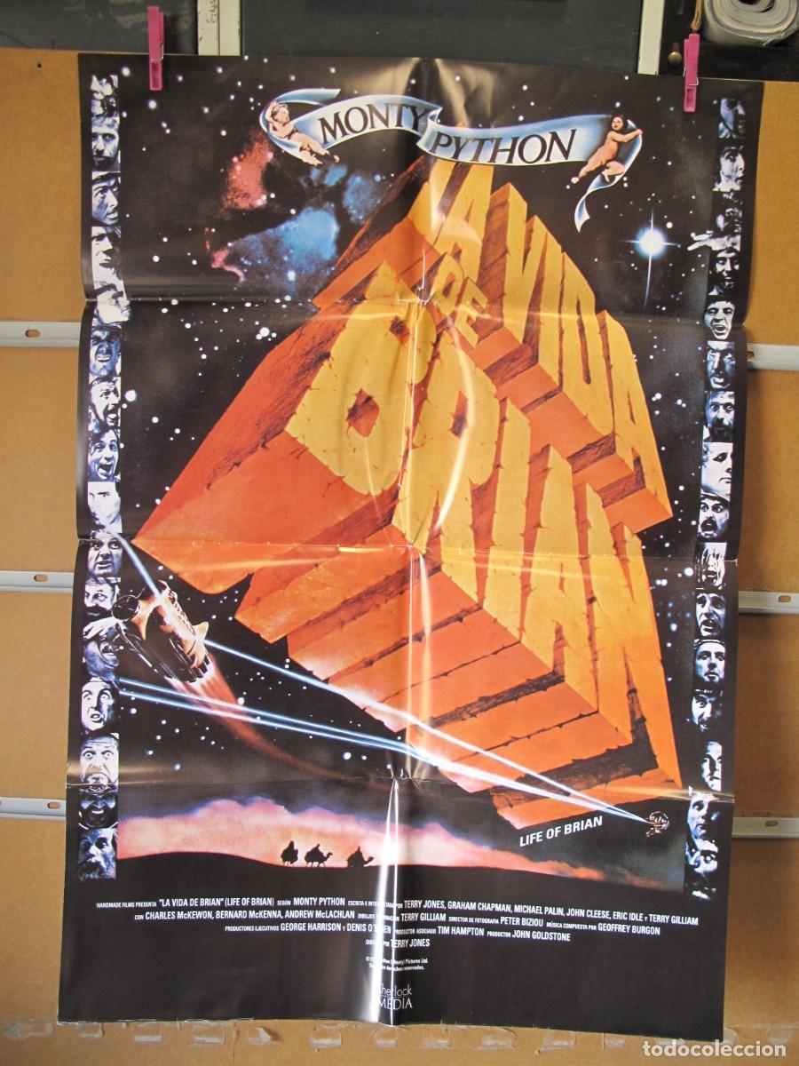 Cine: SU270 LA VIDA DE BRIAN POSTER ORIGINAL - Foto 1