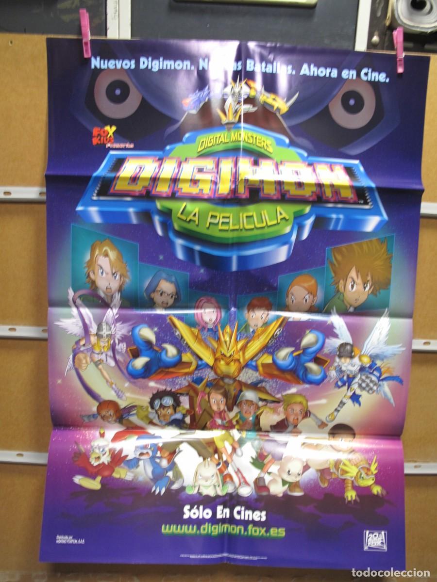 Cine: SU330 DIGIMON POSTER ORIGINAL - Foto 1
