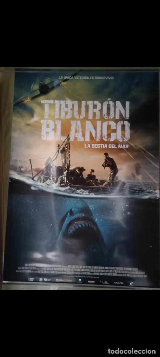Cine: P&oacute;ster pel&iacute;cula Tibur&oacute;n Blanco - Foto 1