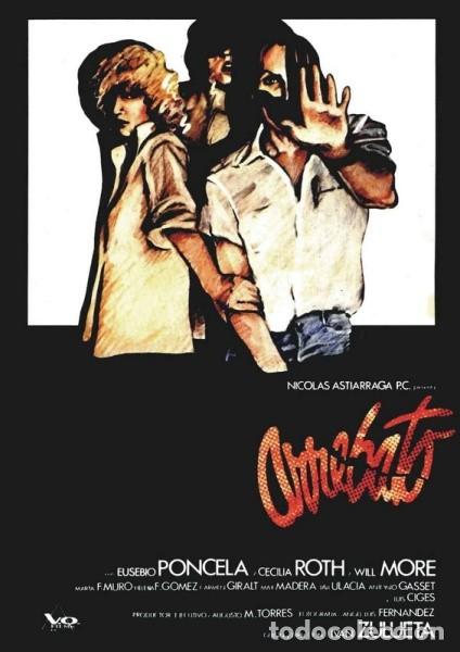 Cine: ARREBATO Poster 62x88 cm aprox. Iv&aacute;n Zulueta Eusebio Poncela Cecilia Roth