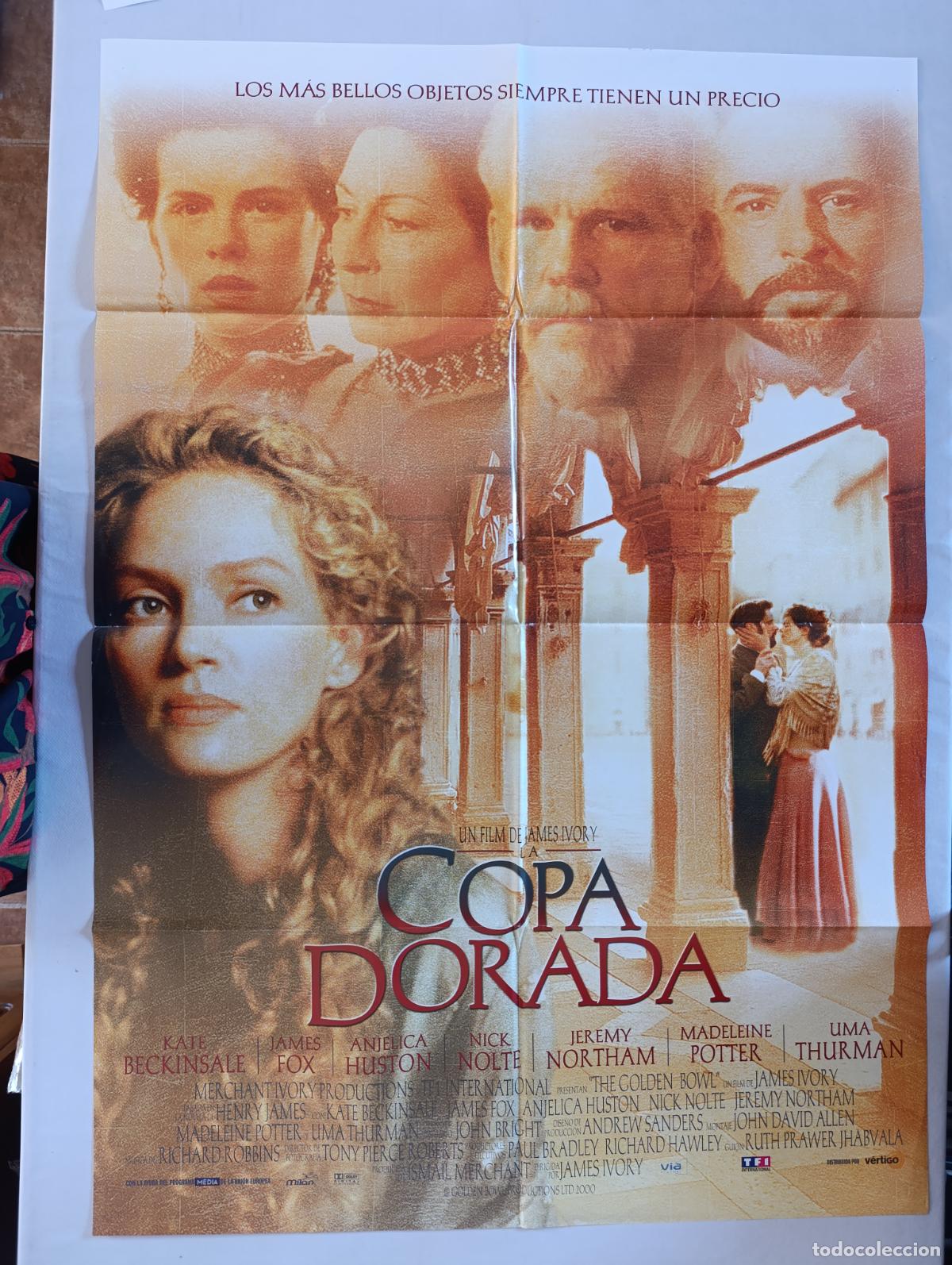 Cine: POSTER ORIGINAL COPA DORADA - 96 X 67 CM (AP1) - Foto 1