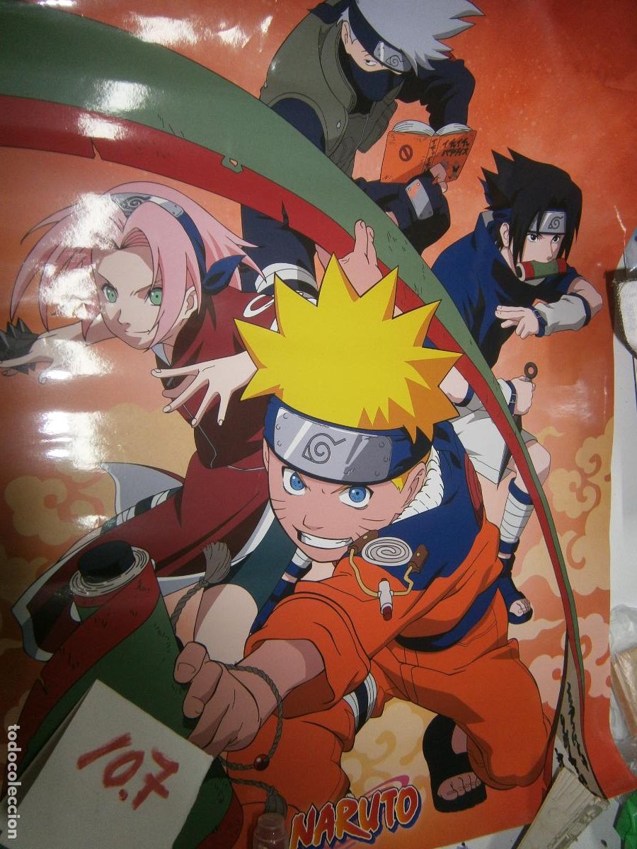 Cine: ANTIGUO POSTER - NARUTO - Foto 1