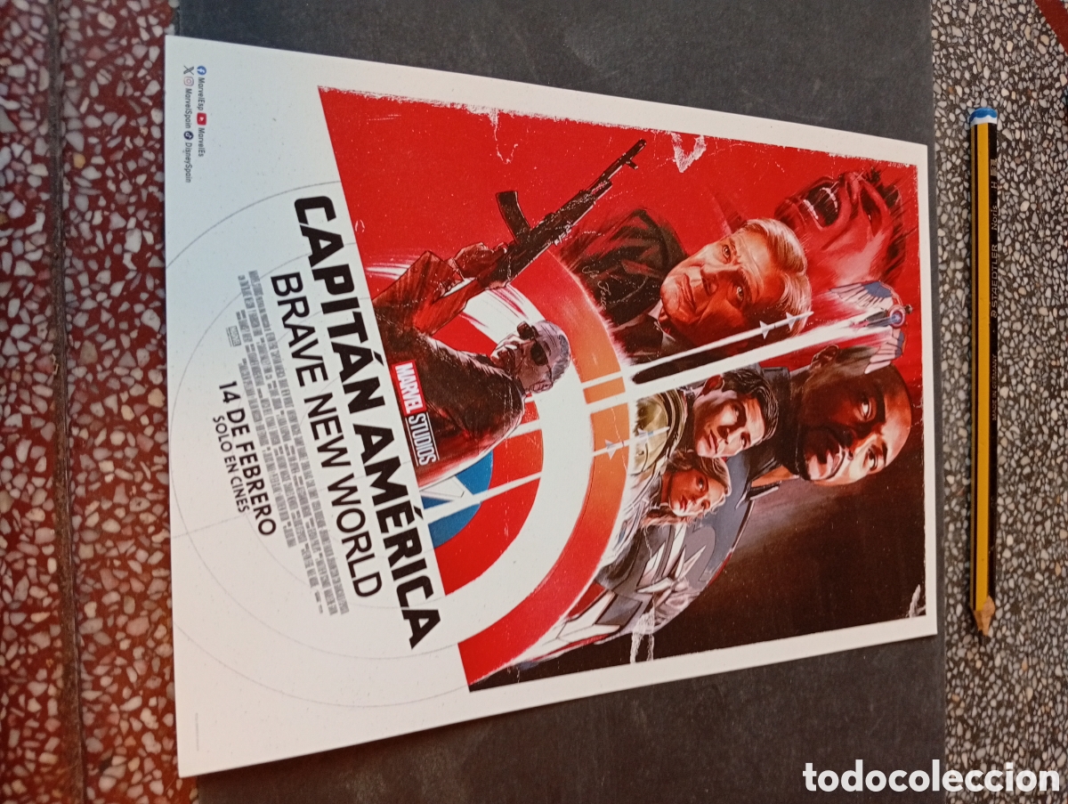 Cine: Cartel de cine capit&aacute;n Am&eacute;rica - Foto 1
