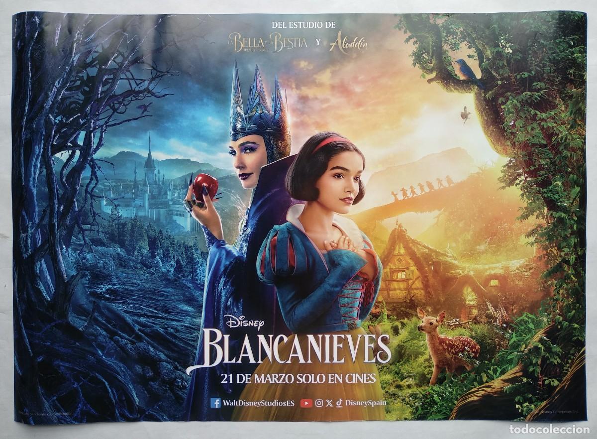 Cine: BLANCANIEVES. P&Oacute;STER 48,5 X 68,5 cms. - Foto 1