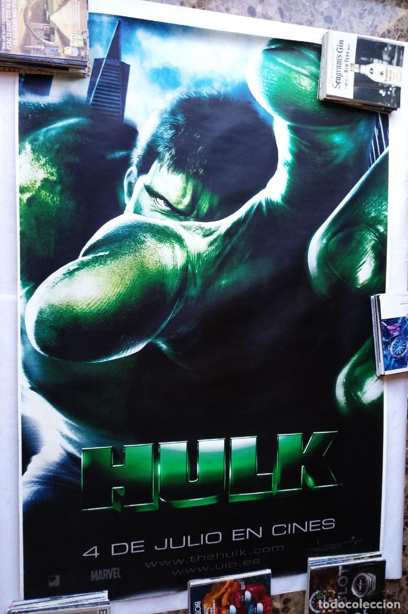 Cine: HULK. P&Oacute;STER DE PARADA 120 X 175 cms. - Foto 1
