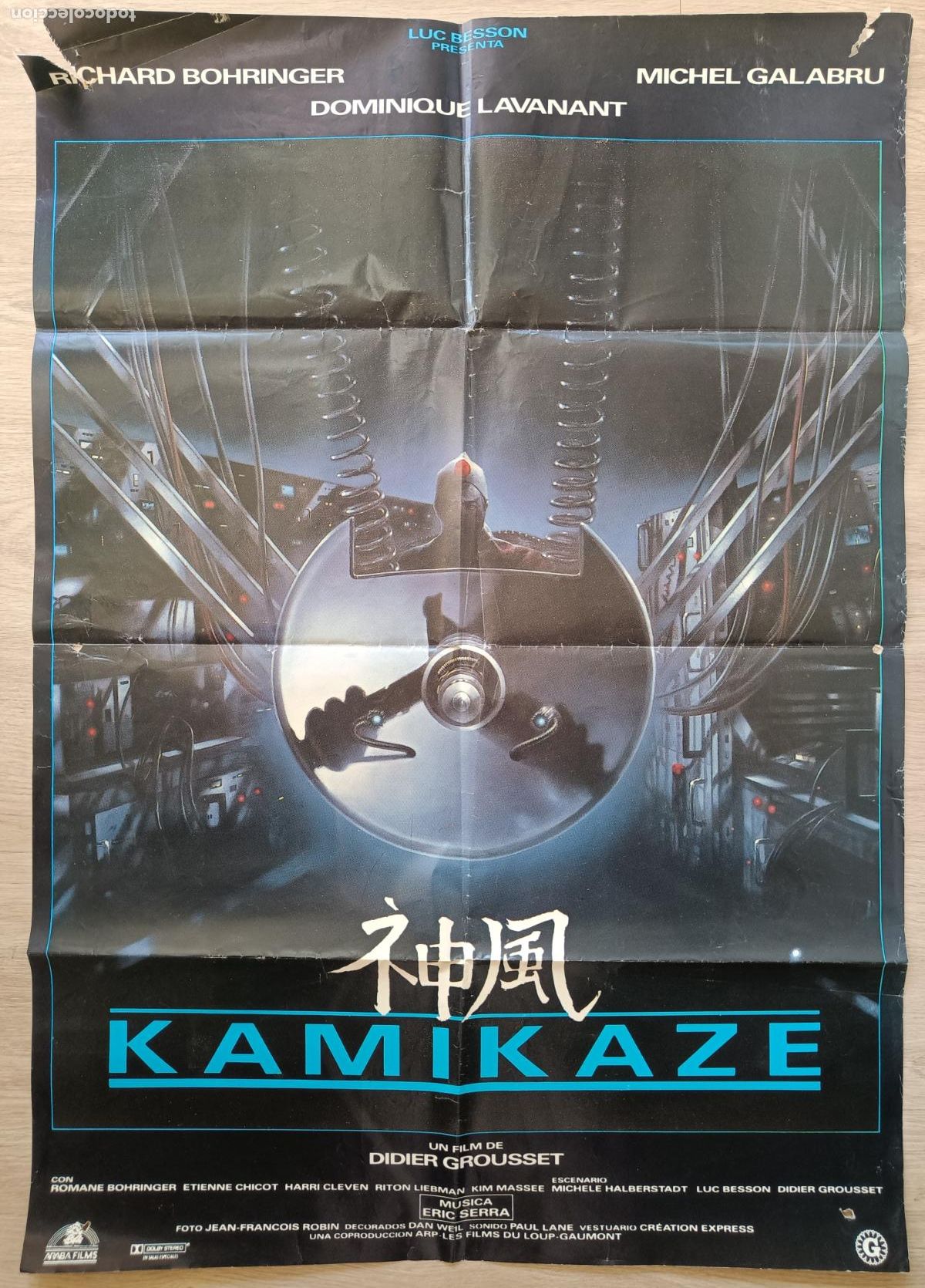 Cin&eacute;ma: CARTEL CINE KAMIKAZE RICHARD BOHRINGER DOMINIQUE LAVANANT C2589