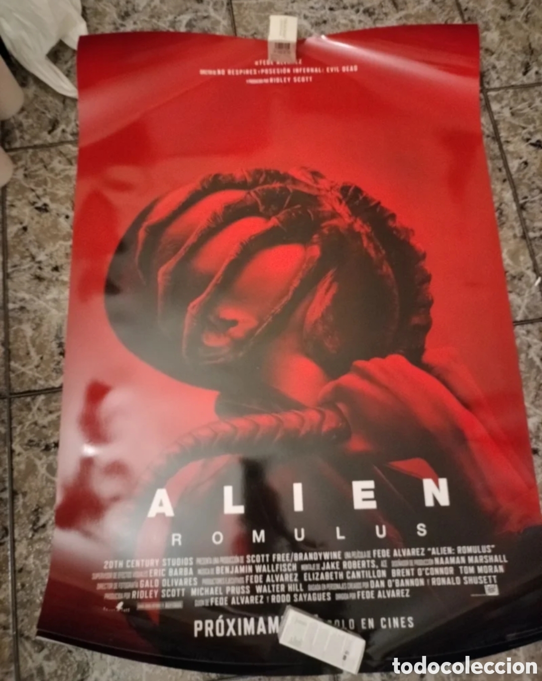 Cine: Poster Original Alien Romulus 100x70 - Foto 1