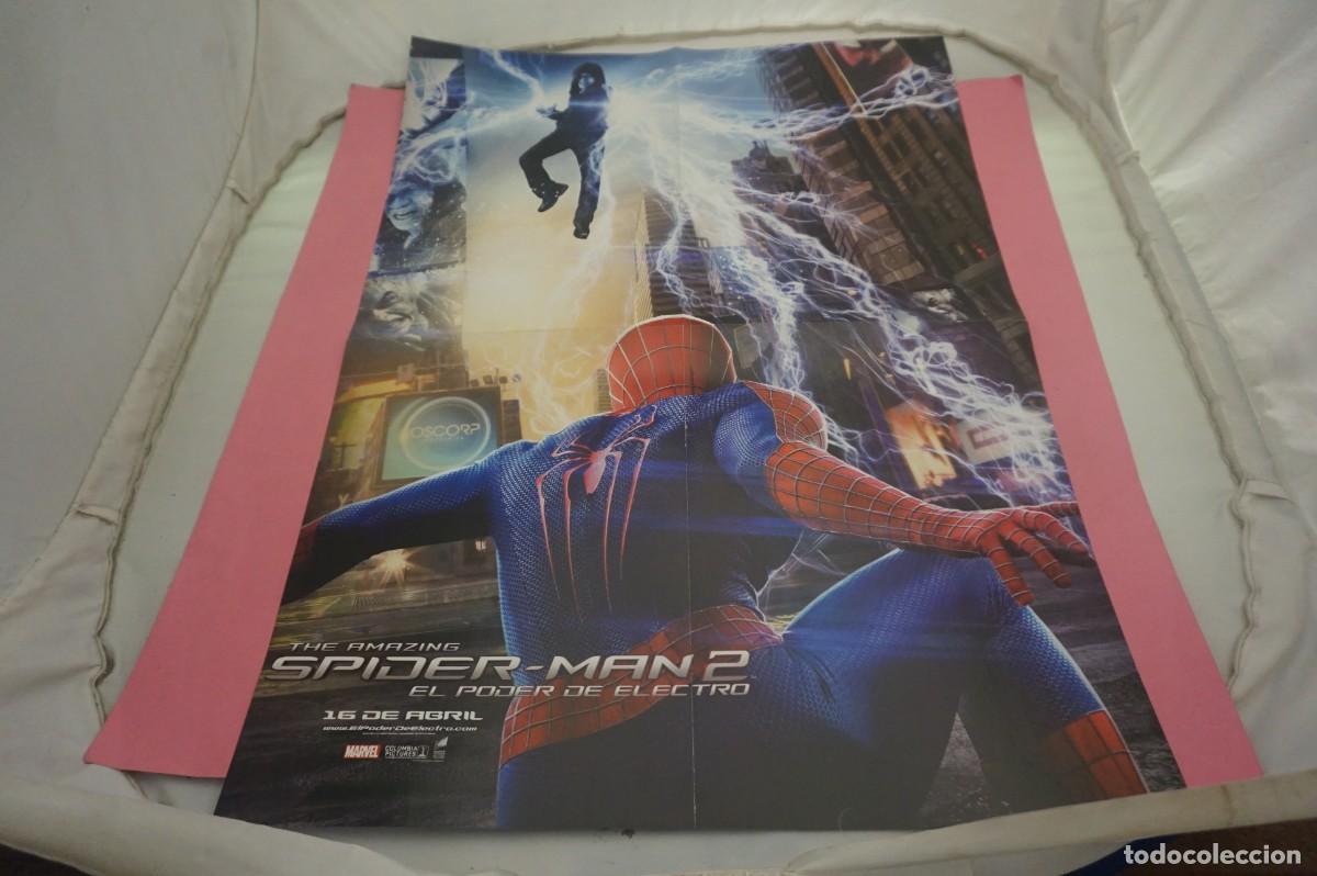 Cine: C7 - DOBLE POSTER DE CINE DE 57 X 41 CM. - SPIDERMAN 2 EL PODER DE ELECTRO / ARROW - Foto 1